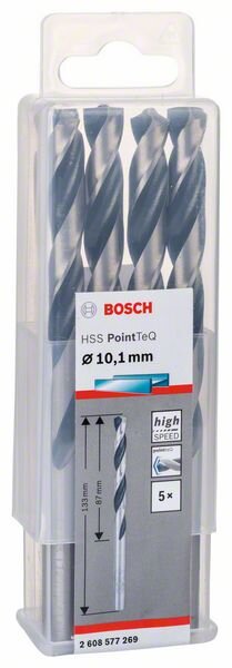 BOSCH Accessories 2608577269 Metall-Spiralbohrer 10.10 mm 1 St.