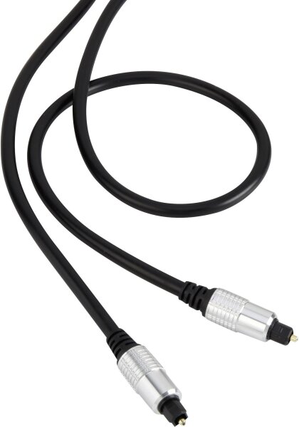 CONRAD Toslink Digital-Audio Anschlusskabel [1x Toslink-Stecker (ODT) - 1x Toslink-Stecker (ODT)] 5.