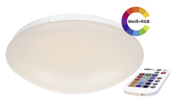 LIGHTME Varilux LM85197 LED-Deckenleuchte 15 W RGBW Weiß