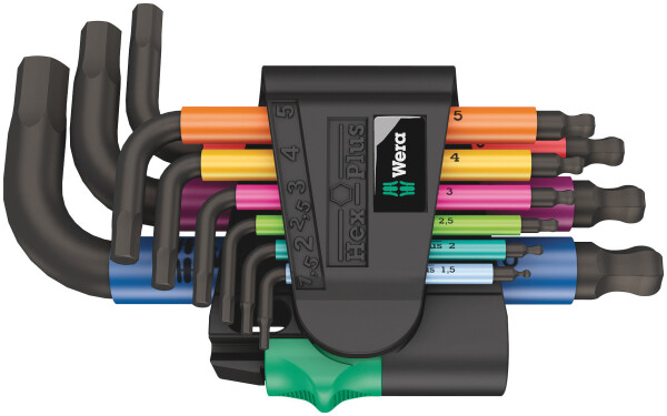 WERA 950/9 Hex-Plus Mulitcolour 2 (05133164001)