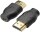 SPEAKA PROFESSIONAL HDMI Adapter [1x HDMI-Stecker - 1x HDMI-Buchse D Micro] Schwarz (SP-7869748)