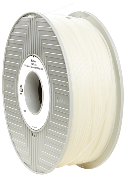 VERBATIM 55317 Filament PLA 1.75 mm 1000 g Natur