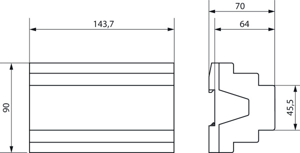 THEBEN AG THEB Theben KNX Heizungsakt HM 12 T KNX 12 Kanäle 4940245