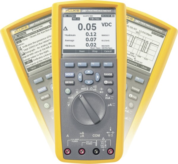 FLUKE Hand-Multimeter digital Fluke 287/EUR Kalibriert nach: Werksstandard Grafik-Display, Datenlogg