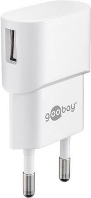 WENTRONIC Goobay 44948 USB-Ladegerät Steckdose Ausgangsstrom (max.) 1 A 1 x USB 2.0 Buchse A