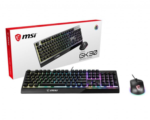 MSI Keyboard Vigor GK30 Combo DE (MM Exklusiv)