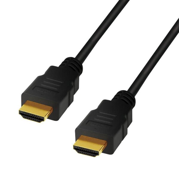 LOGILINK HDMI Anschlusskabel [1x HDMI-Stecker - 1x HDMI-Stecker] 5 m Schwarz