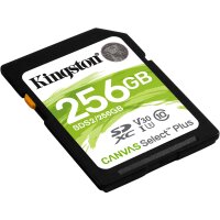 KINGSTON 256GB SDXC CANVAS SELECT PLUS