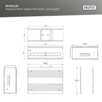 DIGITUS 8-Port Gigabit PoE Switch