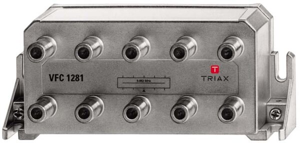 TRIAX Sat-Verteiler Sat-F-Splitter 13.8 dB / 5-1218 MHz - 8 Ausgänge