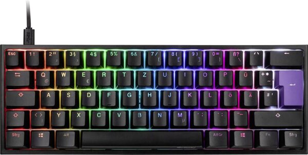 DUCKYCHANNEL Ducky ONE 2 Mini MX-Brown, RGB, schwarz