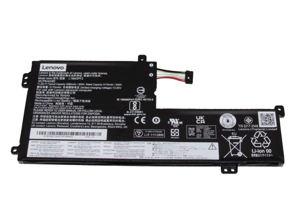 LENOVO Akku 36Wh Original für Lenovo IdeaPad L340-17IWL (81M0) Serie