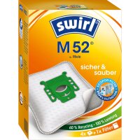 SWIRL M52 MicroPor Plus AirSpace Staubsaugerbeutel