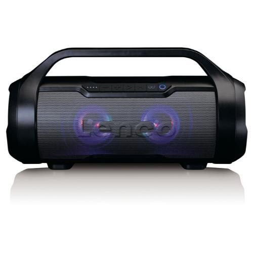 LENCO SPR-070 - Boombox-Lautsprecher - tragbar - kabellos - Bluetooth - 15 Watt - Schwarz (SPR-070)