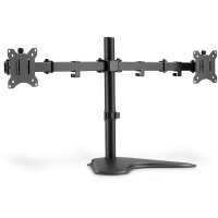 DIGITUS Dual Monitor-Halter mit Standfuss