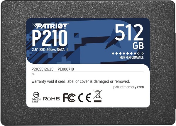 PATRIOT P210 512GB