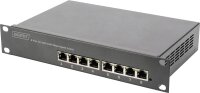 DIGITUS 8-Port Gigabit Ethernet PoE+ Switch...