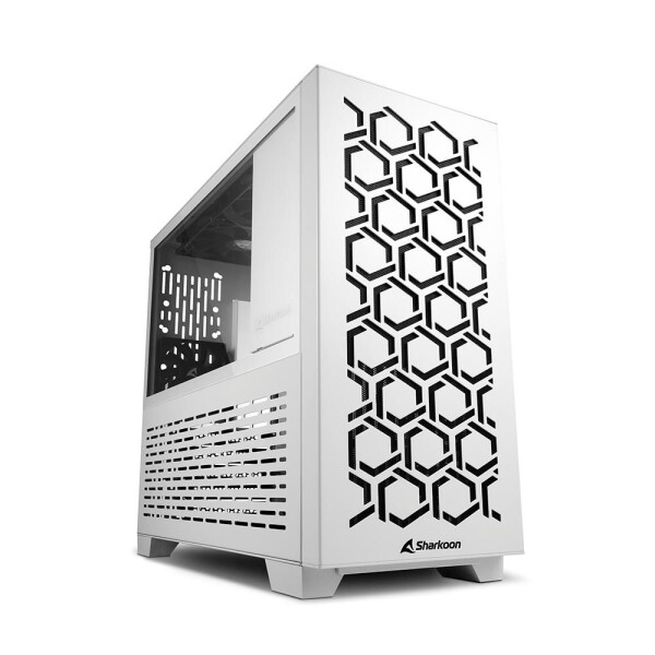 SHARKOON Gehäuse MS-Y1000 ATX/ITX  1xGlas  weiß