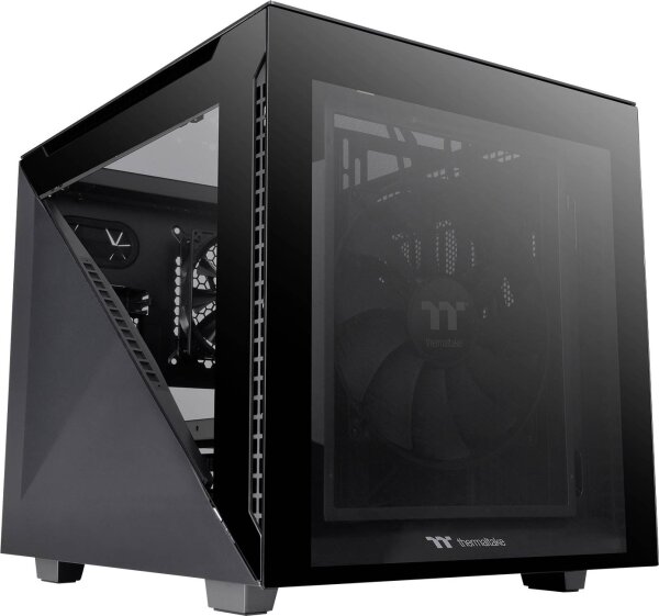 THERMALTAKE Divider 200 TG bk mATX | CA-1V1-00S1WN-00