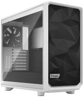 FRACTAL DESIGN Meshify 2 White TG Clear Tint Midi-Tower,...