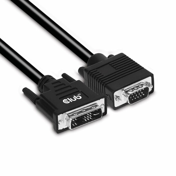 CLUB3D Kabel DVI > VGA 3m St/St retail