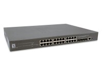 LEVEL ONE Switch 28x GE GTP-2871      4xGSFP     400W 24xPoE