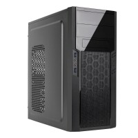 Silverstone SST-PS13B Precision Midi-Tower - schwarz