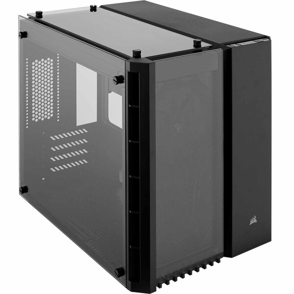 CORSAIR Crystal 280X Black Midi Tower ATX Gehäuse mit gehärtetem Glas