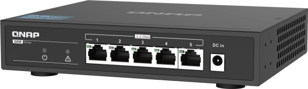 QNAP unmanaged switch/5 ports 2.5Gbps/RJ45