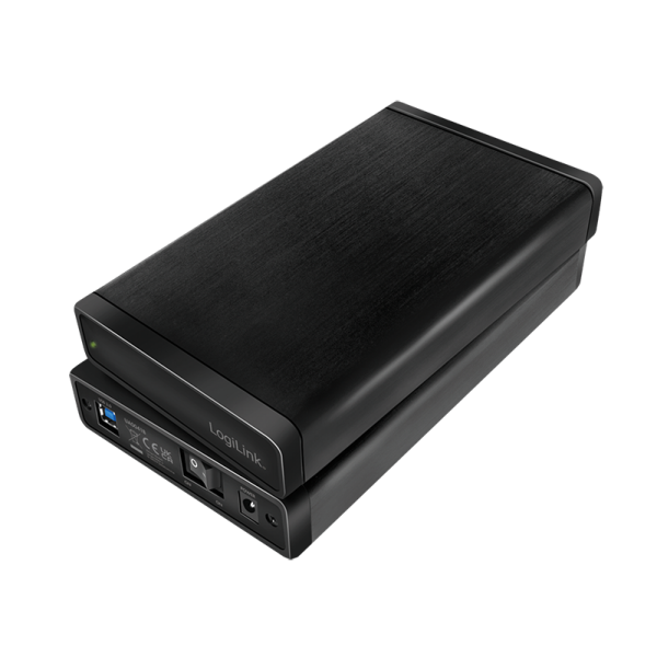 LOGILINK - Speichergehäuse - 3.5"" (8.9 cm) - SATA 6Gb/s - 6 Gbit/s - USB 3.0