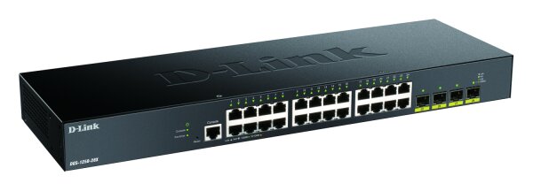 D-LINK 28-Port Smart Managed Gigabit Switch 4x 10G, dlink|green 3.0