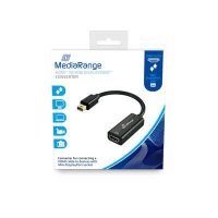 MEDIARANGE HDMI Buchse/Mini DP Stecker 10 Gbit/s 15cm...