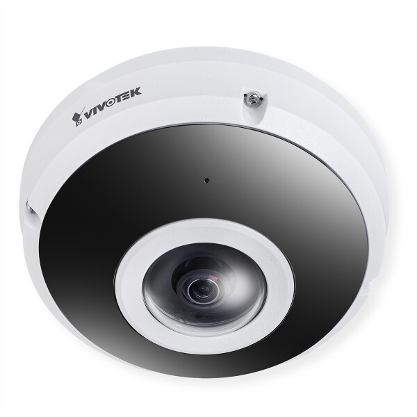 VIVOTEK C-SERIE FE9380-HV Fisheye IP Kamera 5MP, Outdoor, 1,16mm, 360°, IR, PoE Outdoor, 5M, 24fps,