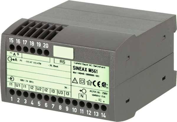 GOSSEN-METRAWATT Multi-Messumformer für Starkstromgrößen Typ Sineax M561, programmierbar, 1 Analogau