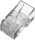 DIGITUS 100x Modularstecker geschirmt 8P8C RJ45 Cat5e für Rundkabel bulk