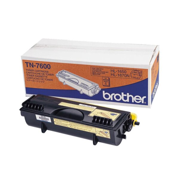 BROTHER TN7600 Schwarz Tonerpatrone