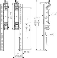 VOGELS PFS 3504 INTERFACE 3-D