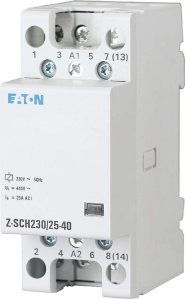 EATON Installationsschütz Z-SCH24/25-22 24VAC 2S+2Ö 25A 248850