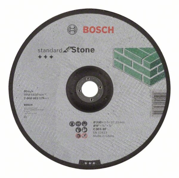 BOSCH Accessories 2608603176 2608603176 Trennscheibe gekröpft 230 mm 22.23 mm 1 St.