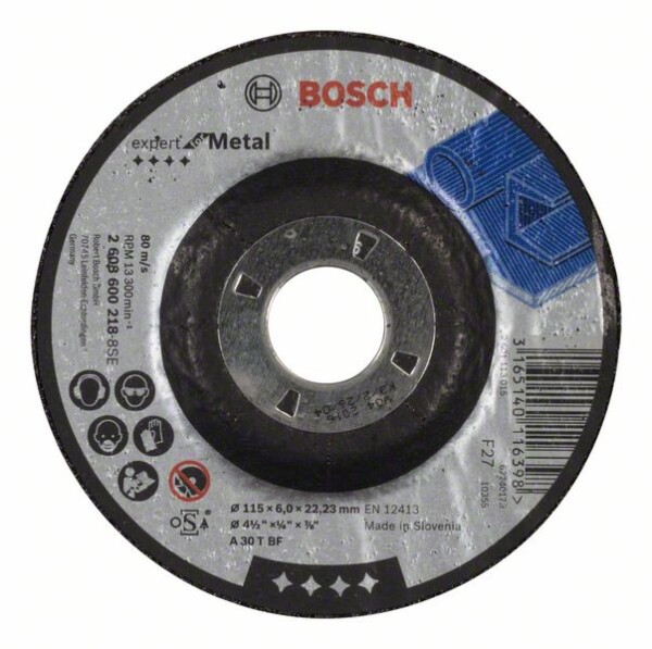 BOSCH 2 608 600 218 - Metall - 11,5 cm - 6 mm - Multi (2608600218)