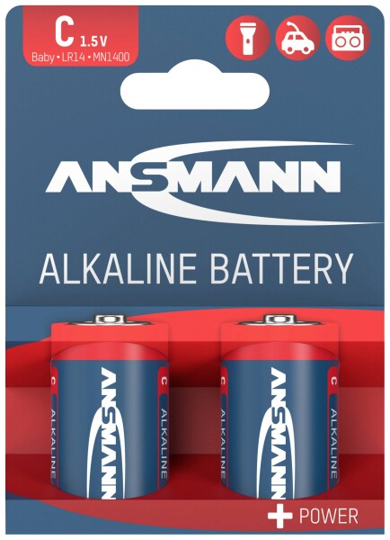 ANSMANN RED Baby Alkaline Batterie  Original