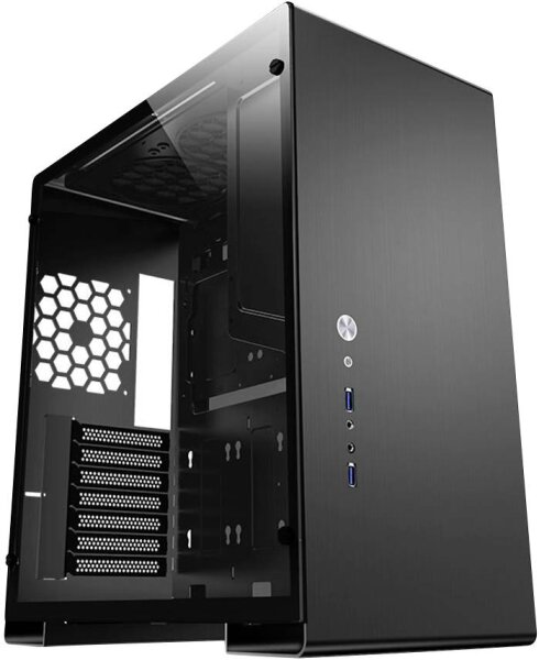 JONSBO U5 Midi-Tower, Tempered Glass - schwarz