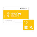 REINER SCT timeCard RFID Chipkarten 10 DES