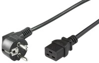 MICROCONNECT PE07719005 Stromkabel Schwarz 0,5 m CEE7/7...