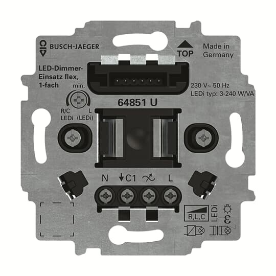 BUSCH-JAEGER LED-Tastdimmer-Einsatz flex