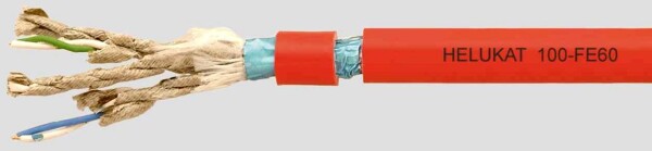 HELUKABEL 804045 Netzwerkkabel CAT 5 F/UTP 4 x 2 x 0.25 mm² Rot 100 m