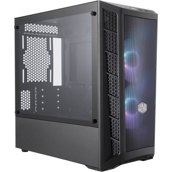 COOLERMASTER MasterBox MB311L ARGB - Tower - micro ATX - ohne Netzteil (ATX) - Schwarz - USB/Audio