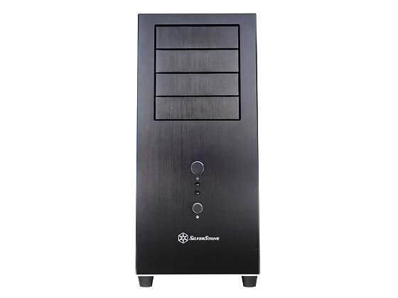 Midi-Tower SilverStone TJ04B-E USB 3.0 ohne Netzteil schwarz