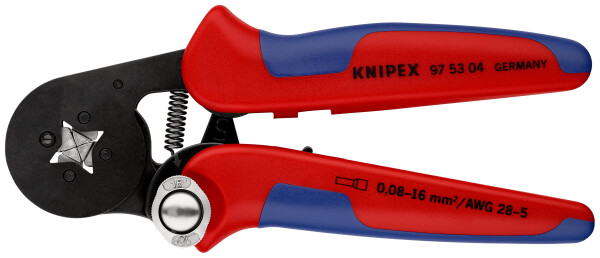 KNIPEX Selbsteinstellende Crimpzange 180 mm