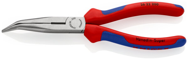 KNIPEX Flachrundzange mit Schneide 200 mm